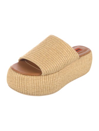 Simon Miller Raffia Slides