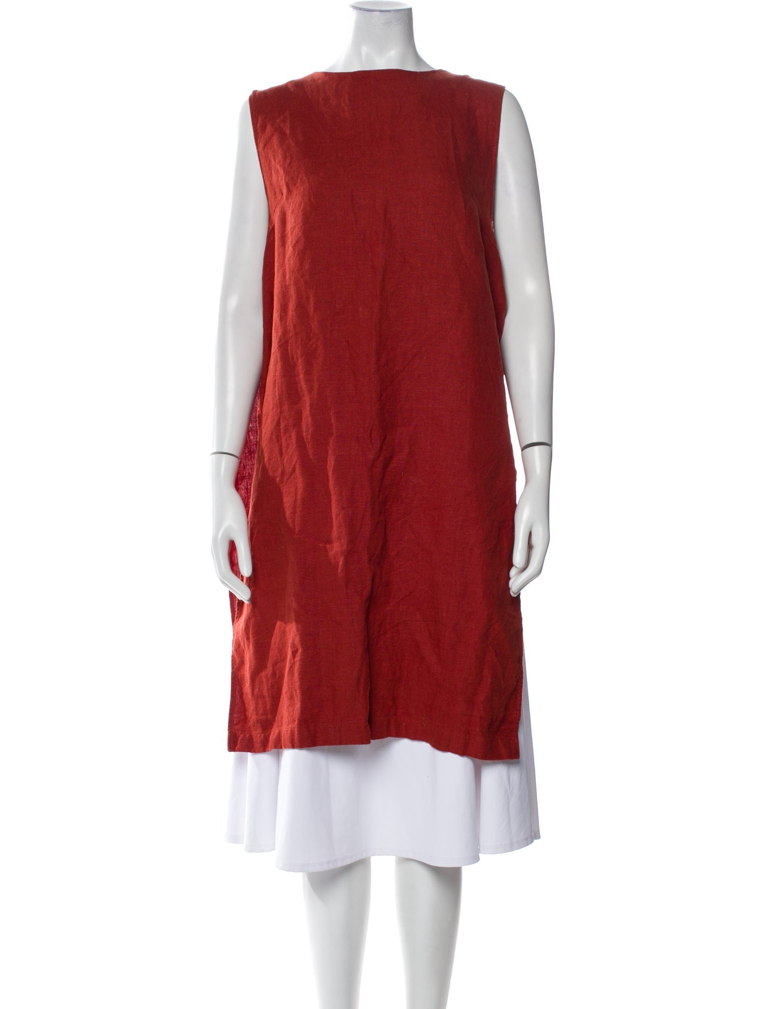 Simon Miller Linen Bateau Neckline Tunic
