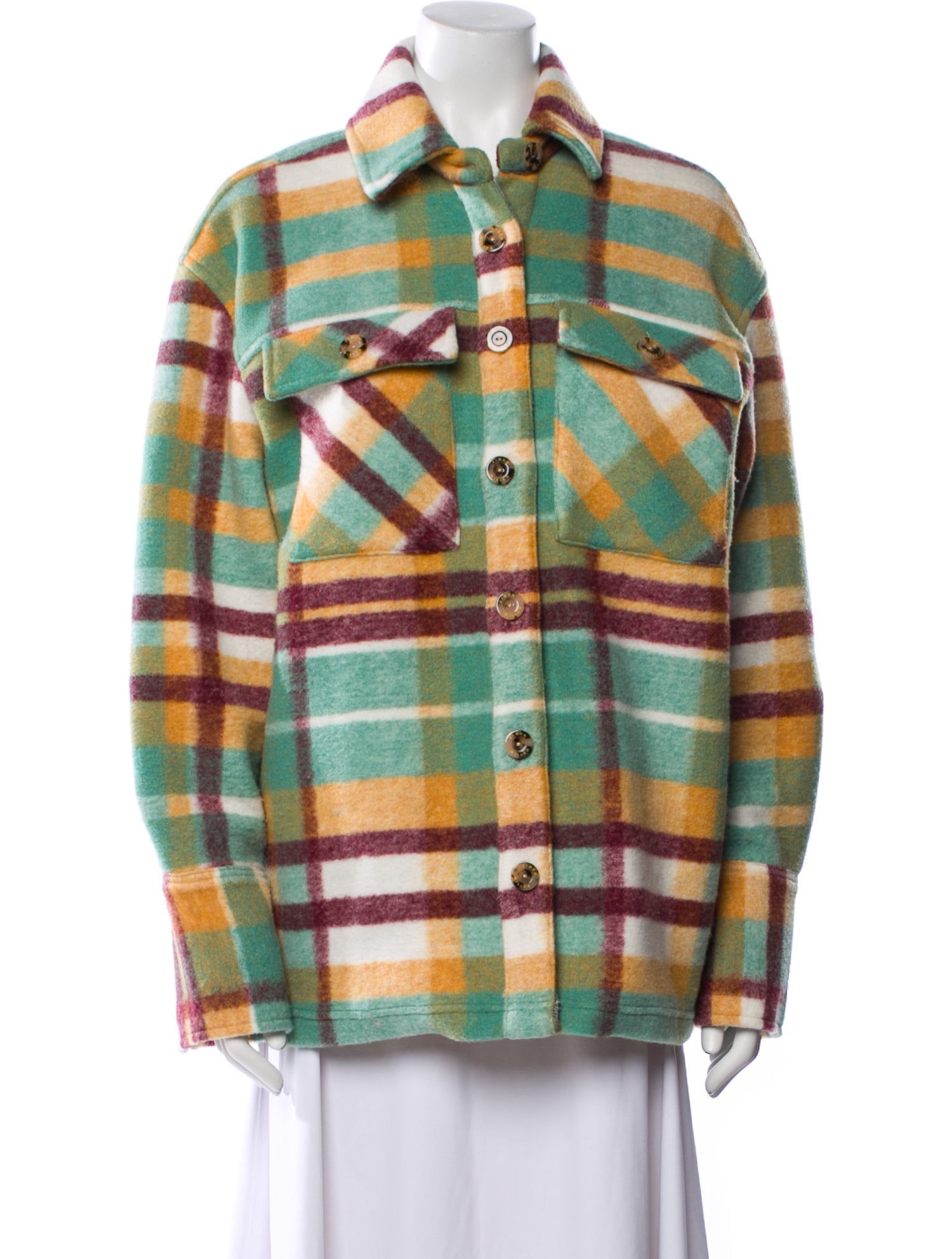 Simon Miller Plaid Print Jacket w/ Tags