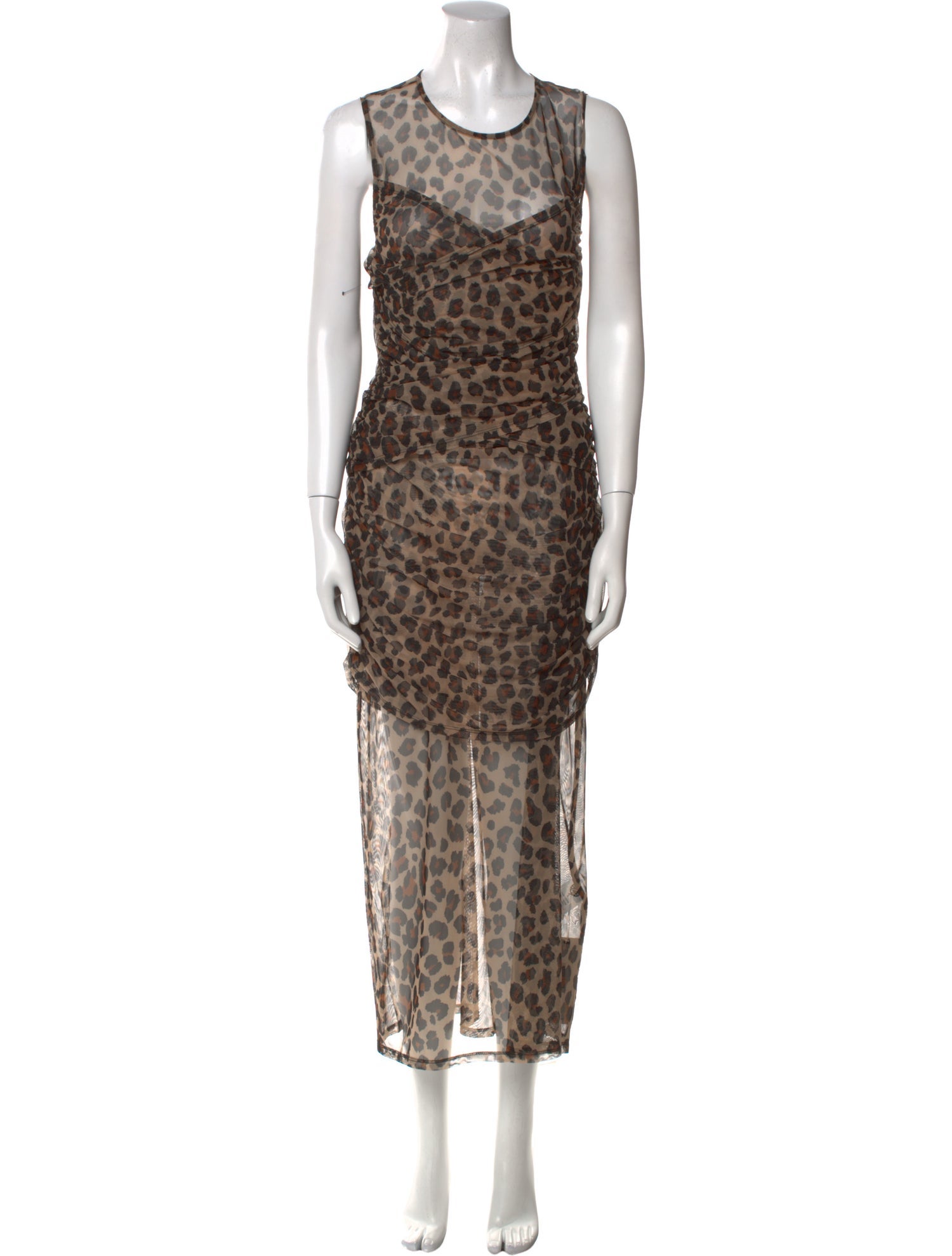 Simon Miller Animal Print Long Dress w/ Tags