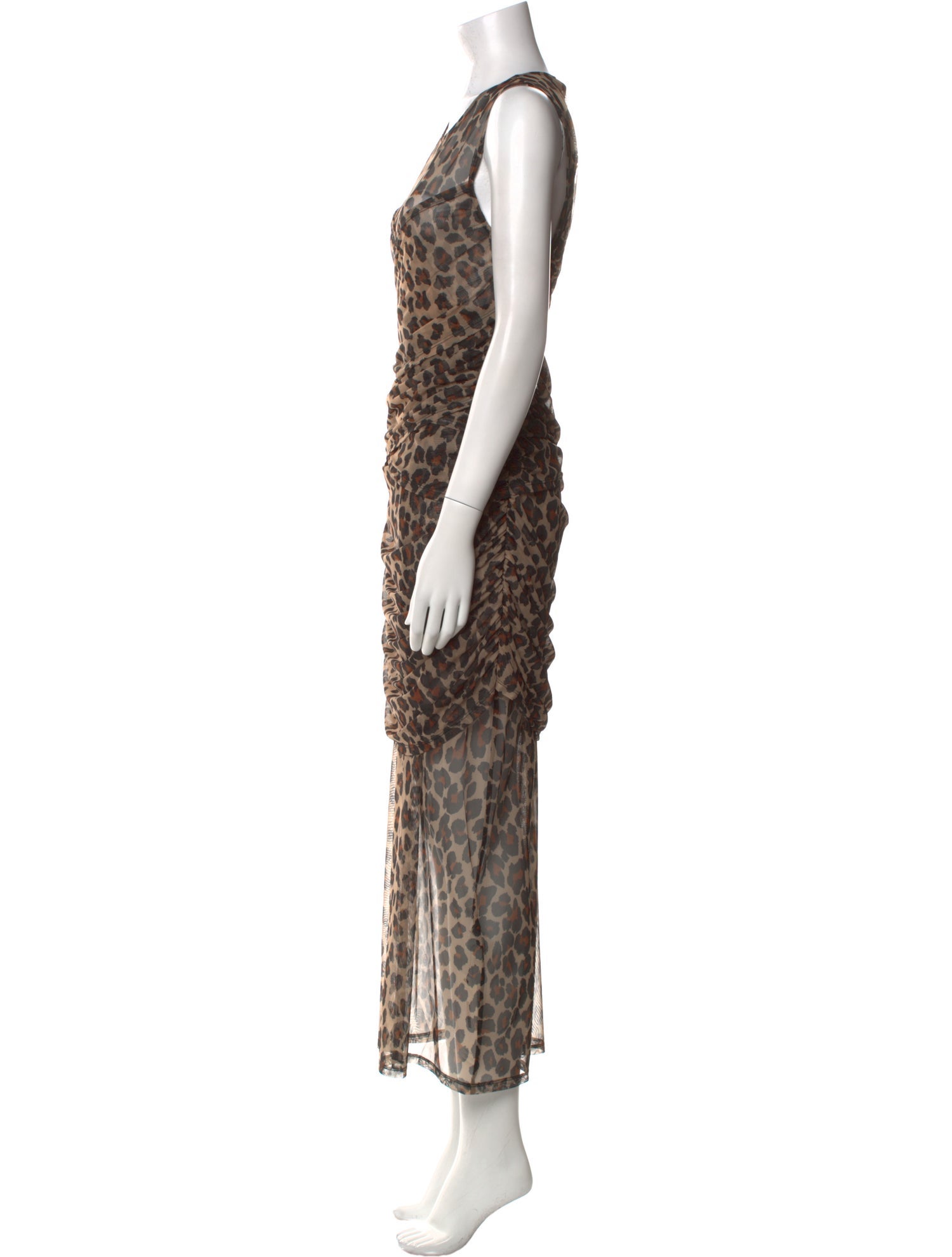 Simon Miller Animal Print Long Dress w/ Tags