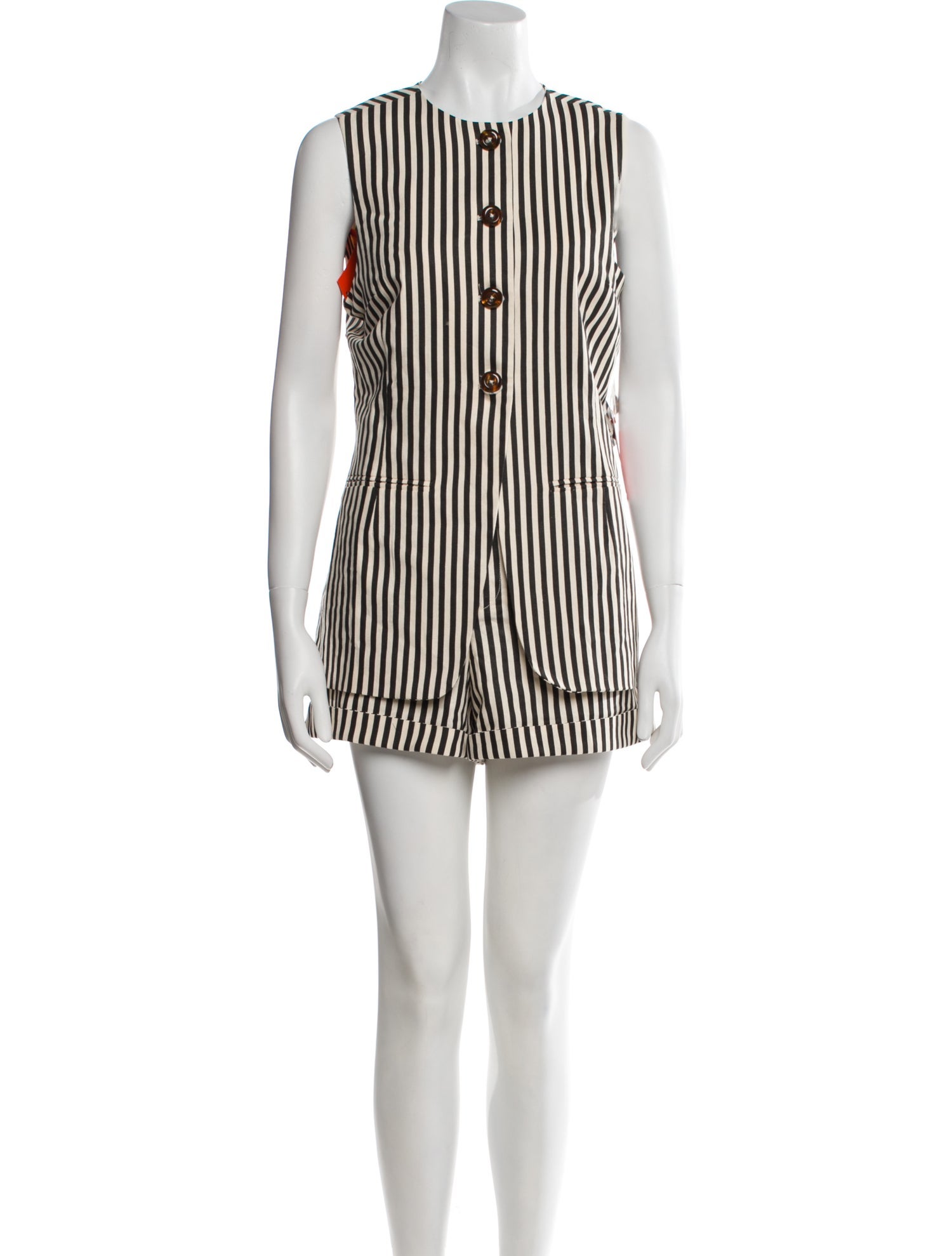 Simon Miller Linen Striped Short Set