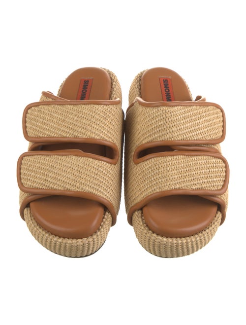 Simon Miller Wicker Slides