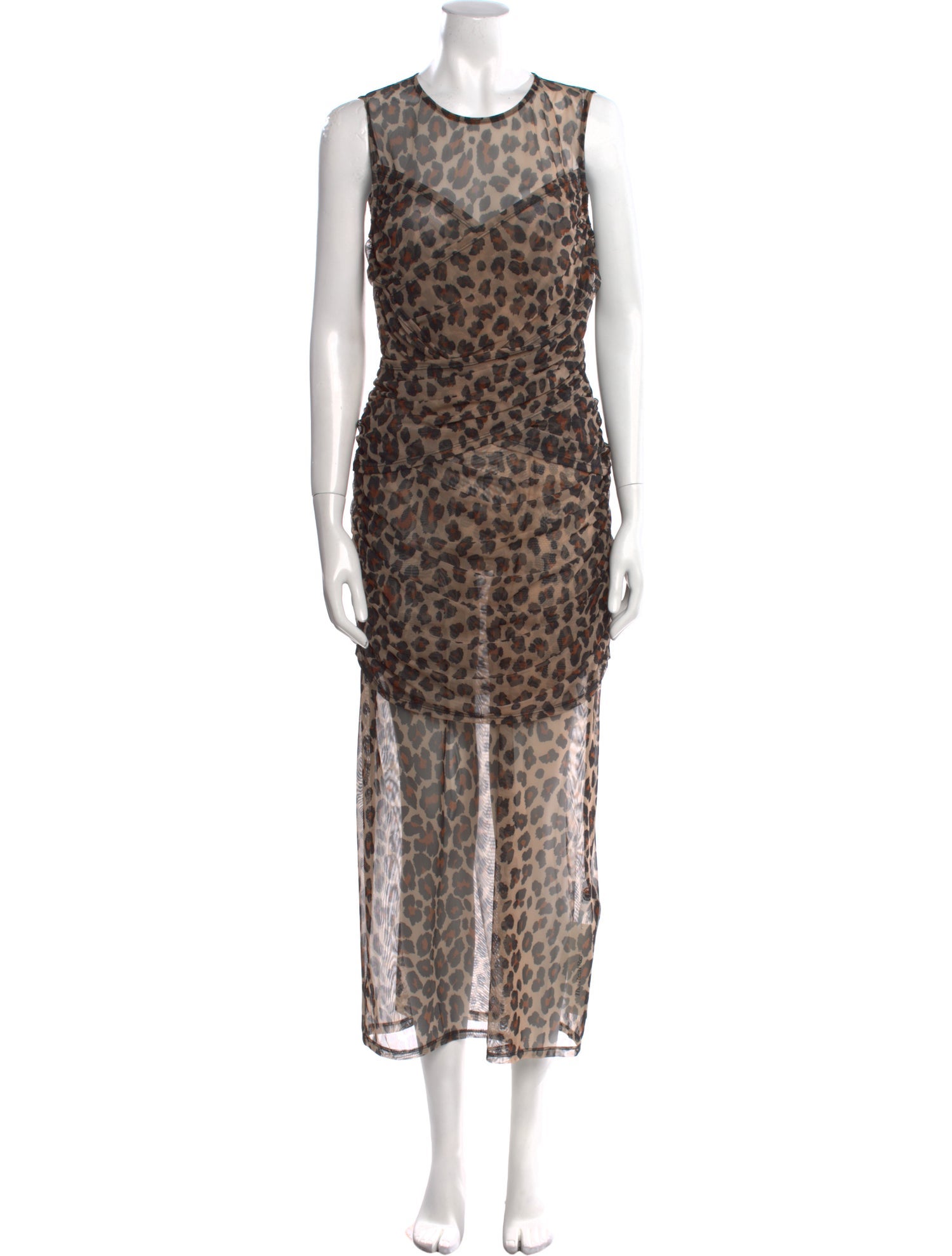 Simon Miller Animal Print Long Dress