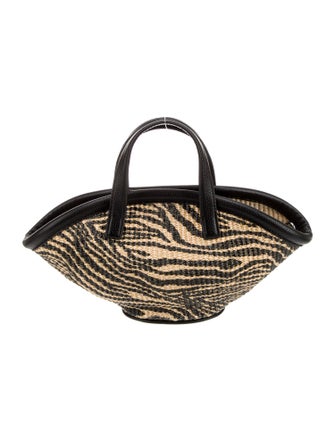 Simon Miller Raffia Top Handle Bag