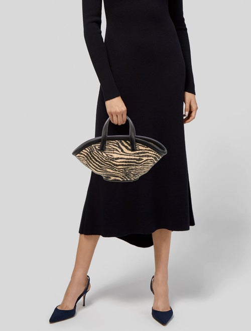 Simon Miller Raffia Top Handle Bag