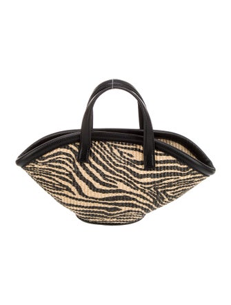 Simon Miller Raffia Top Handle Bag
