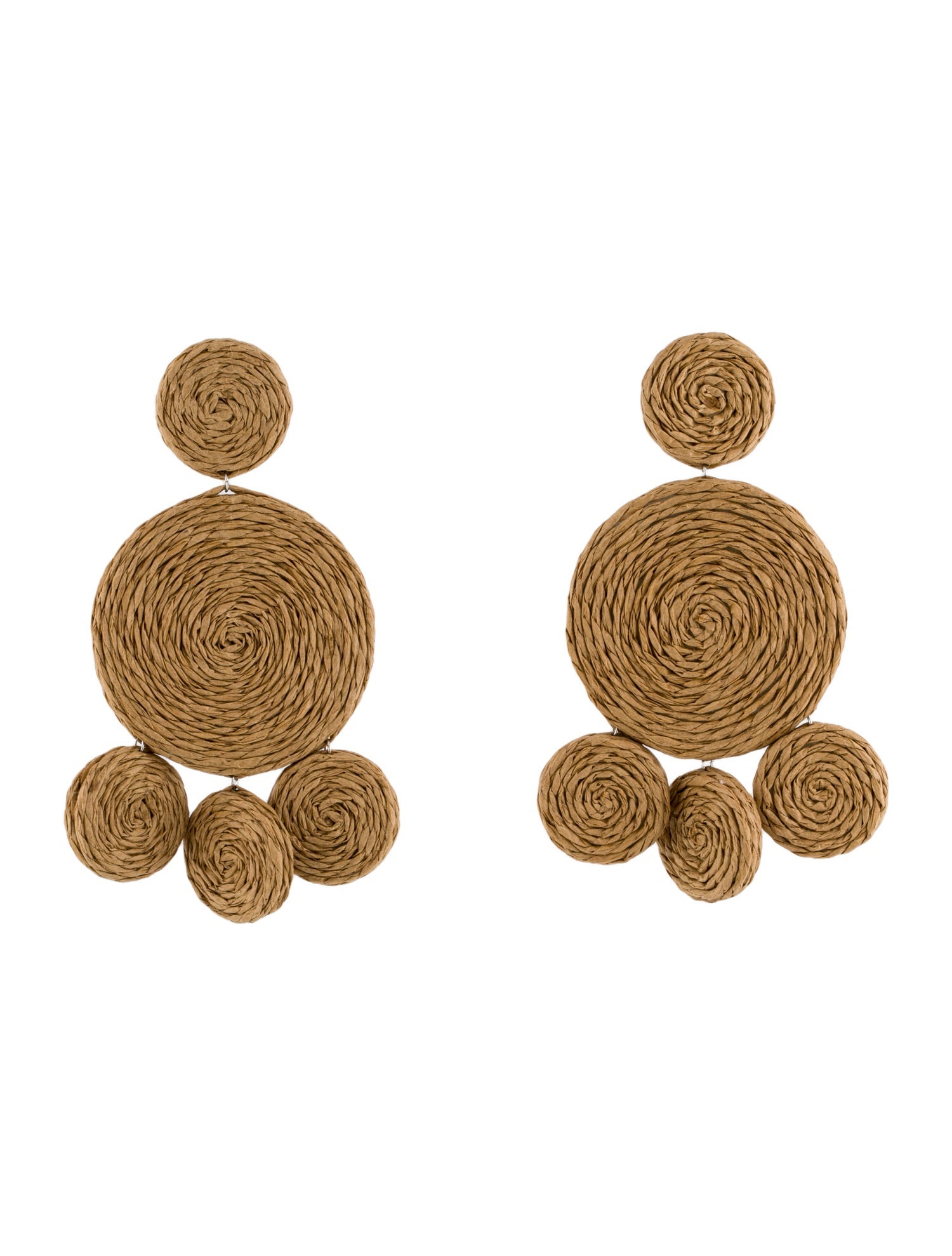 Simon Miller Raffia Deco Drop Earrings