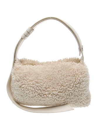 Simon Miller Faux Fur Top Handle Bag