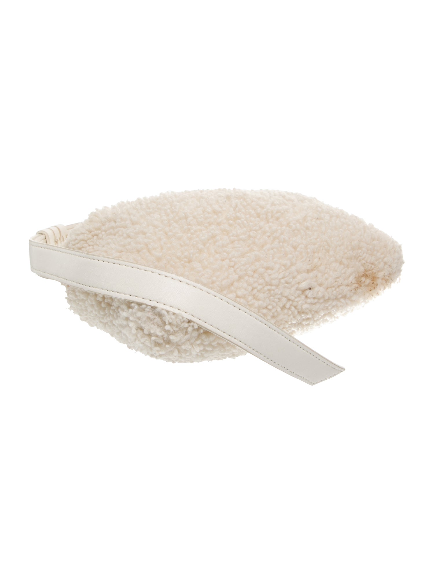 Simon Miller Faux Fur Top Handle Bag