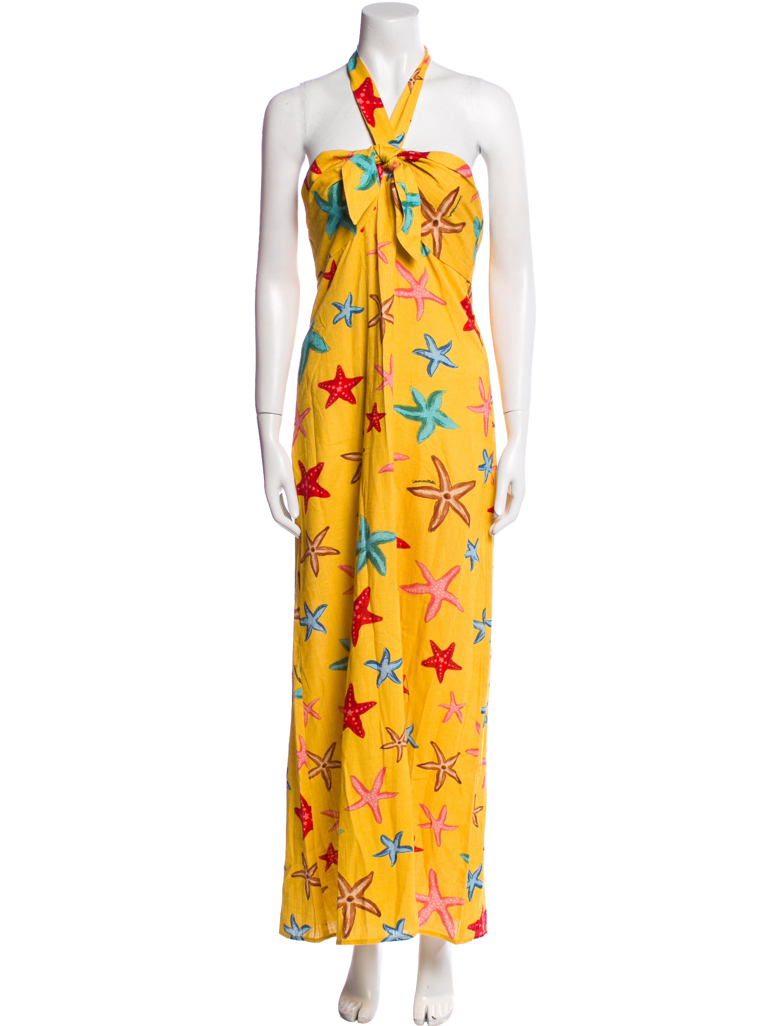 Simon Miller Floral Print Long Dress w/ Tags