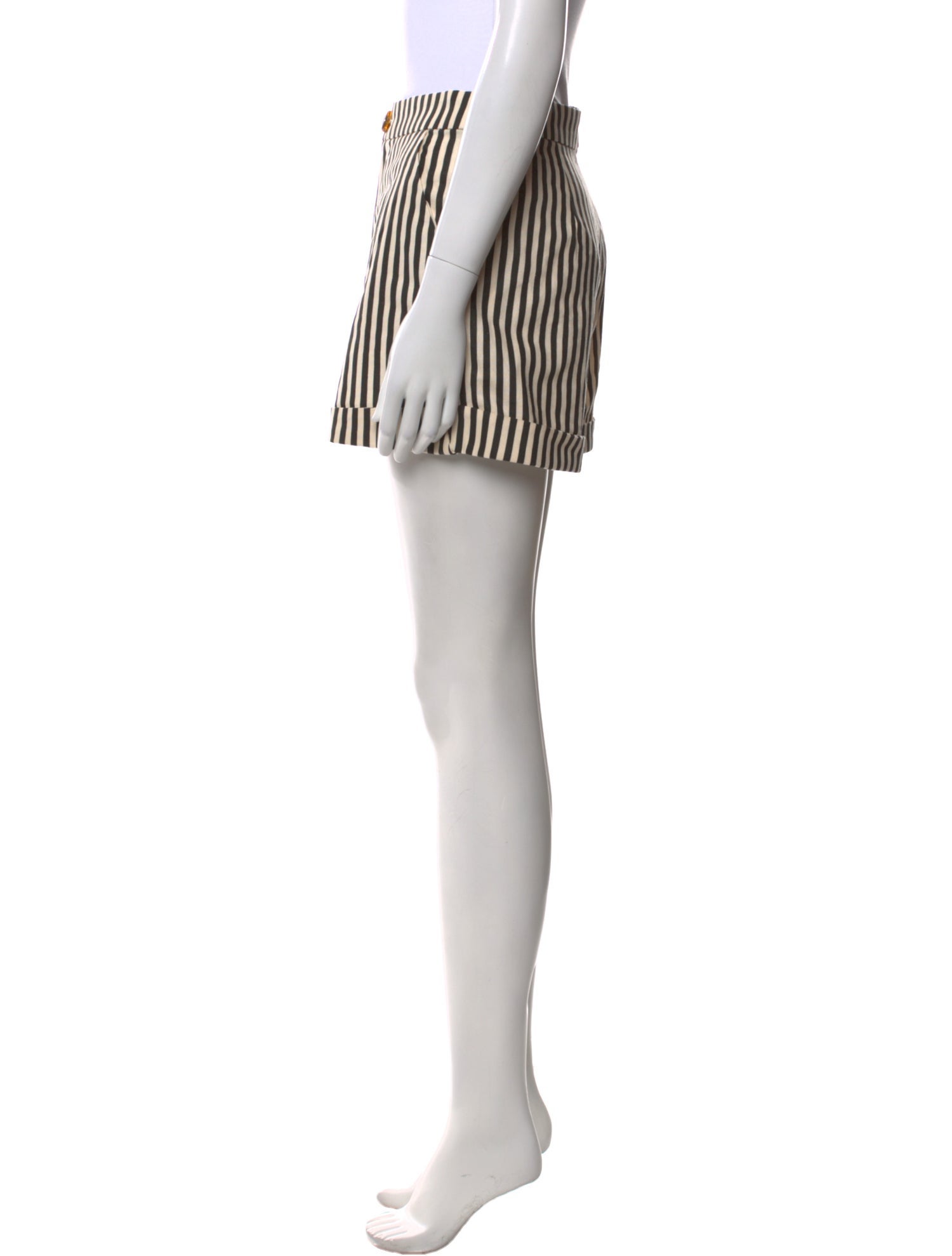 Simon Miller Striped Mini Shorts w/ Tags