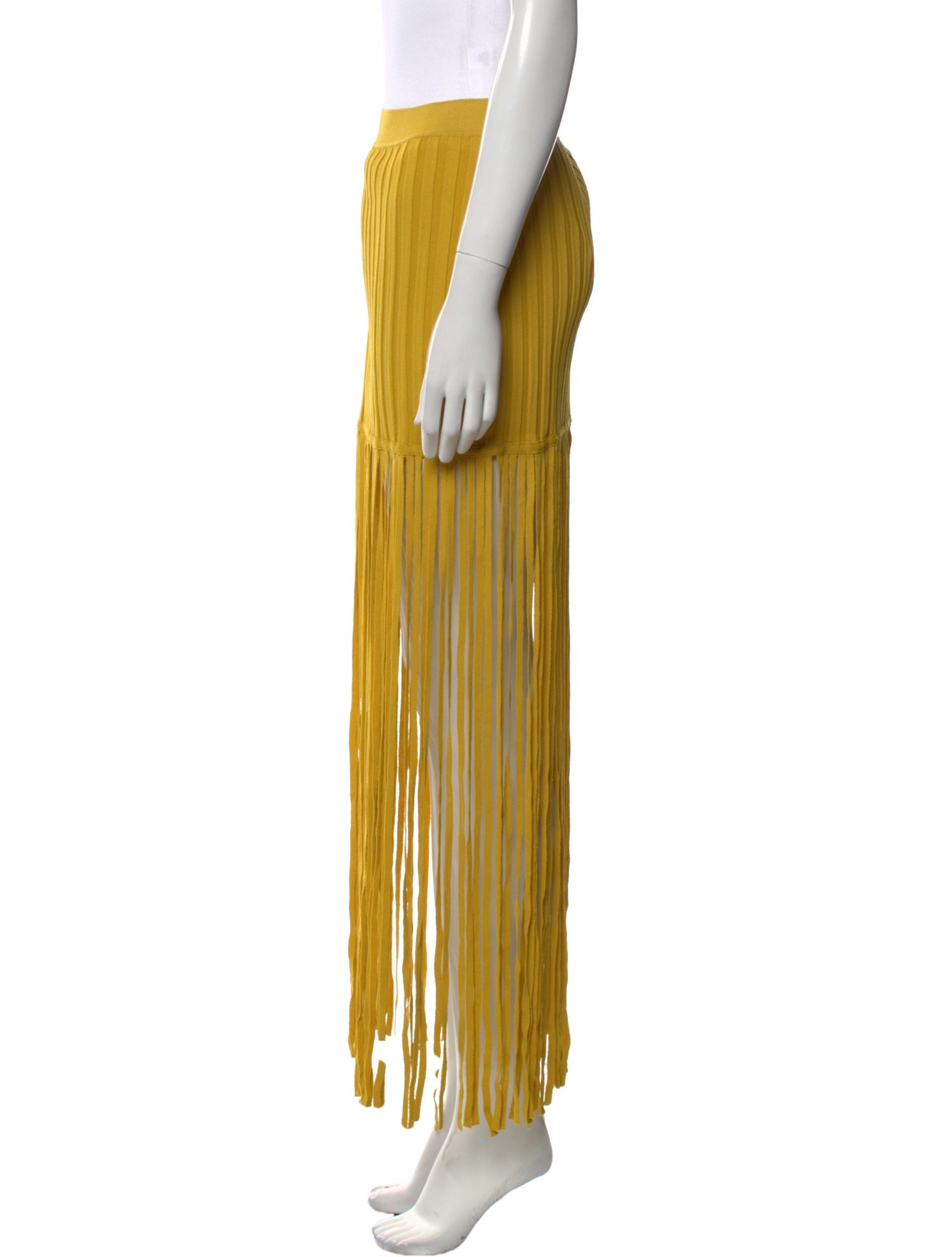 Simon Miller Fringe Trim Accent Midi Length Skirt w/ Tags