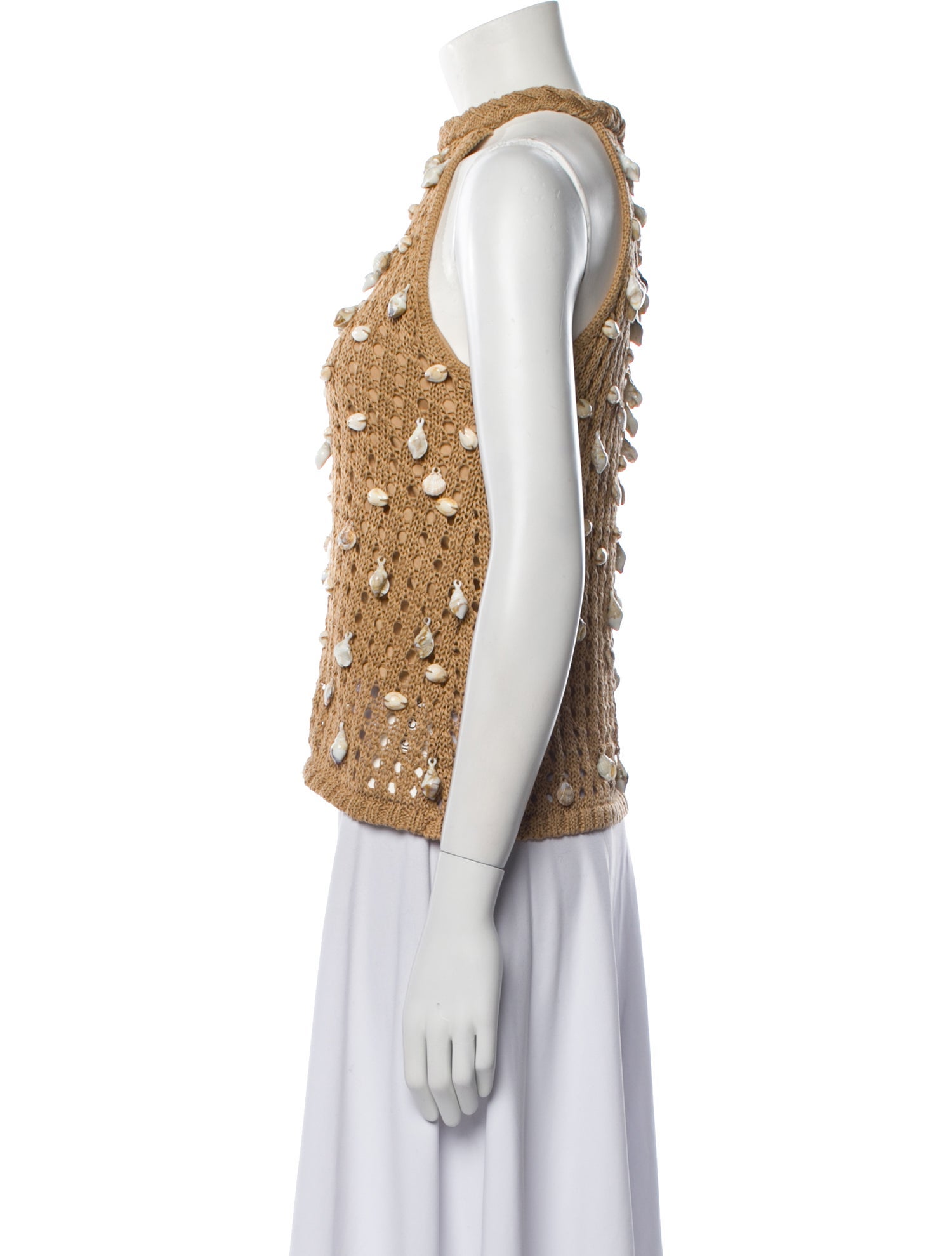 Simon Miller Printed Halterneck Crop Top