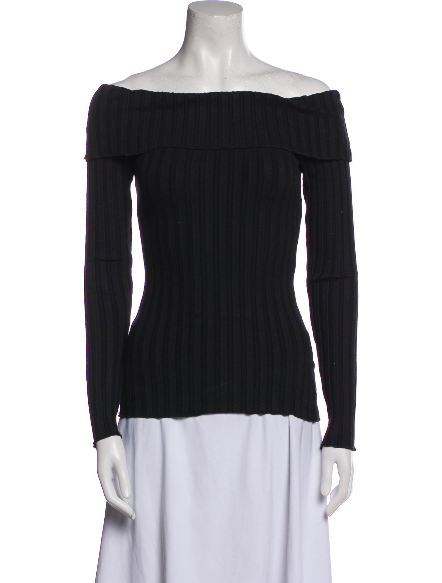 Simon Miller Off-The-Shoulder Long Sleeve Top