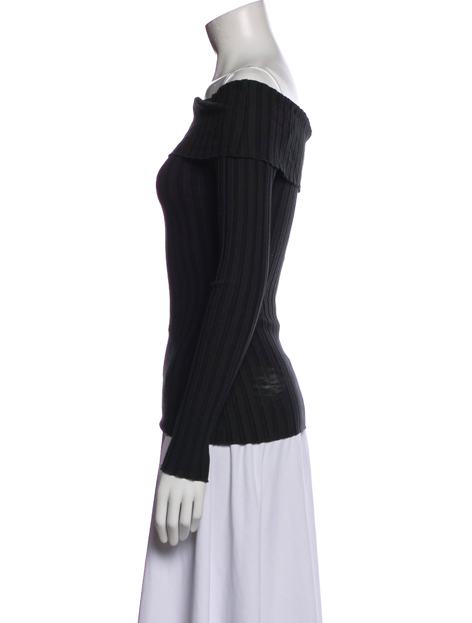 Simon Miller Off-The-Shoulder Long Sleeve Top