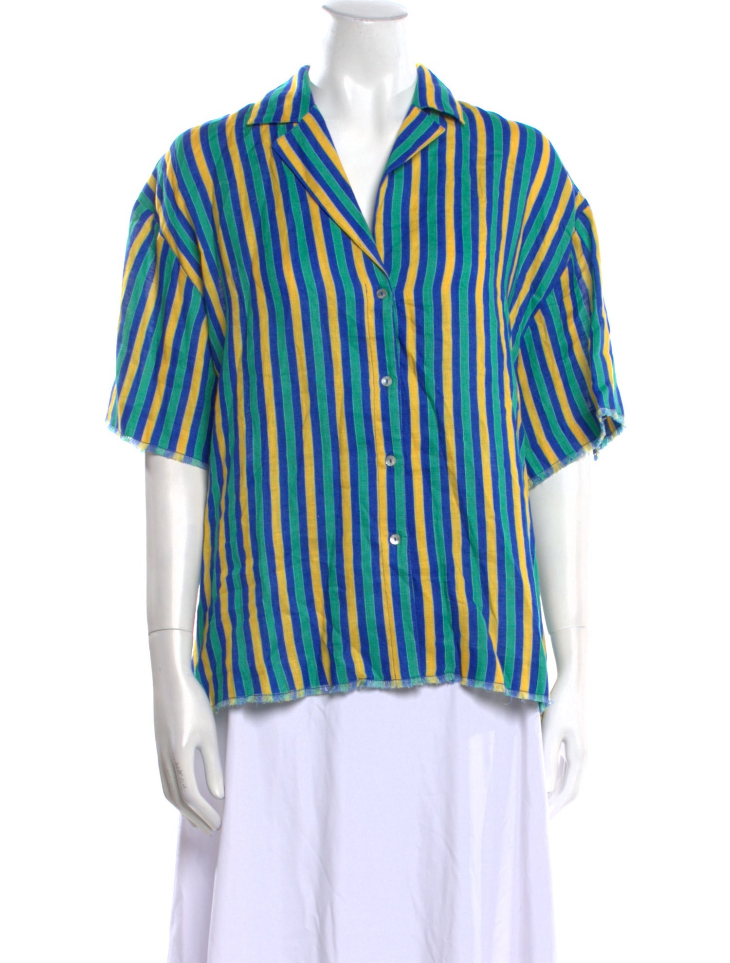 Simon Miller Linen Striped Blouse w/ Tags