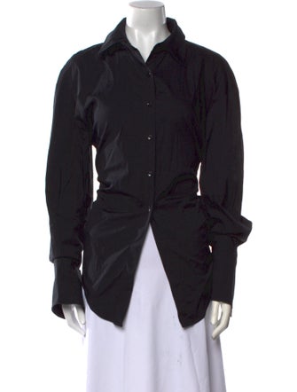 Simon Miller Long Sleeve Button-Up Top