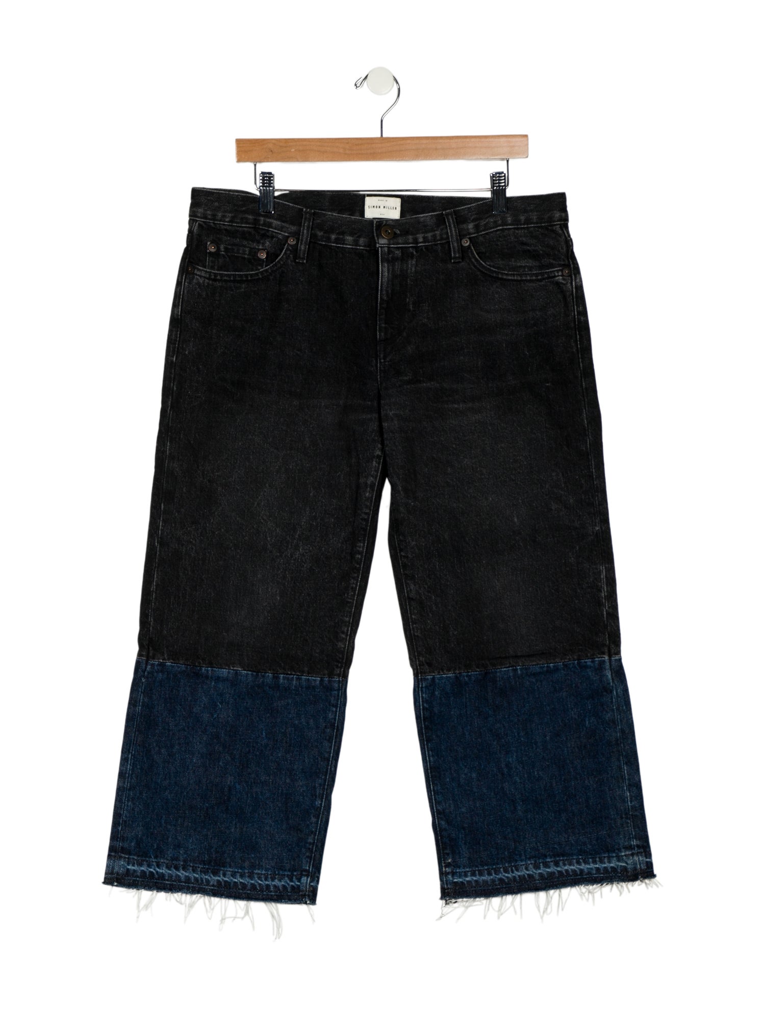 Simon Miller High-Rise Wide Leg Jeans