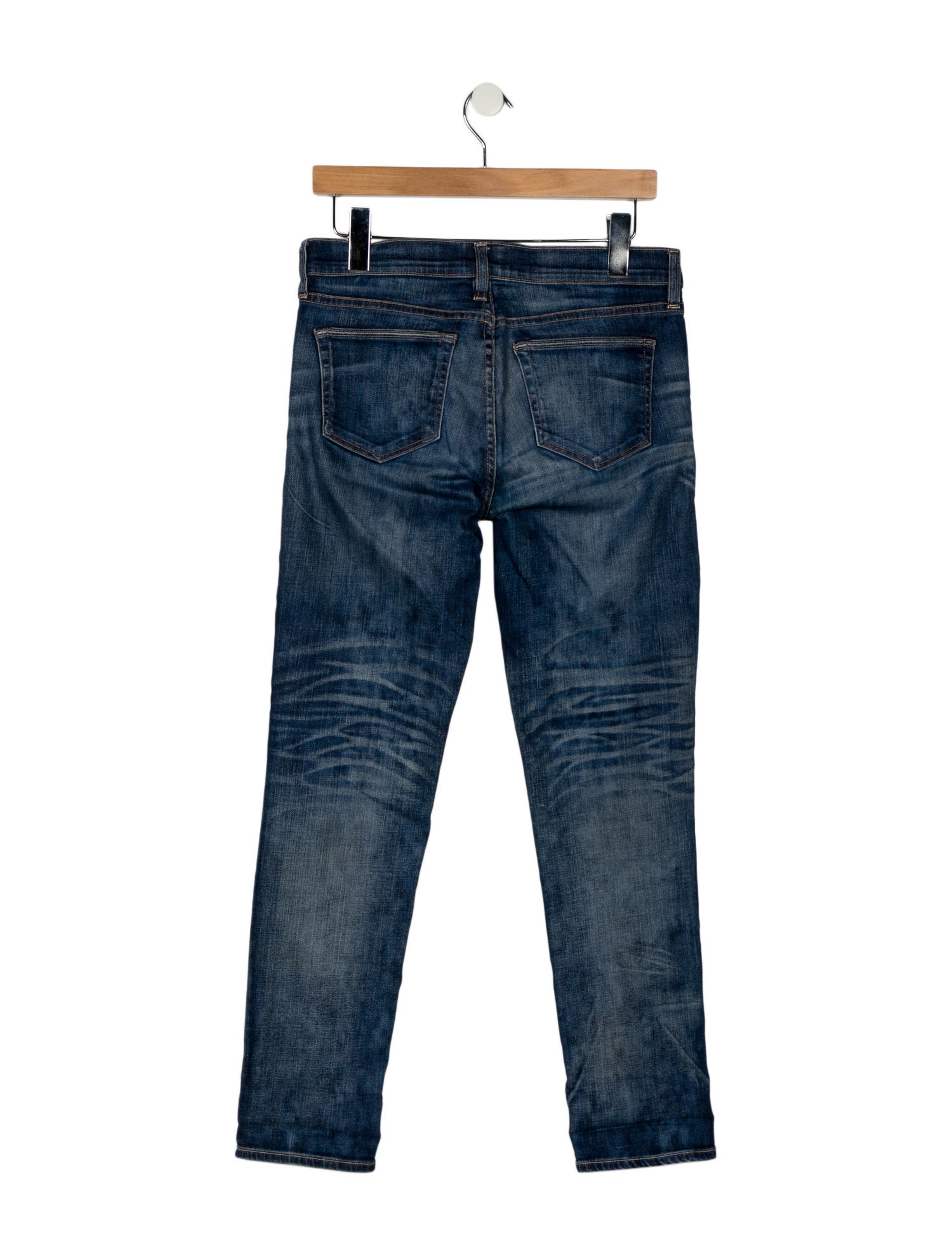 Simon Miller Mid-Rise Straight Leg Jeans