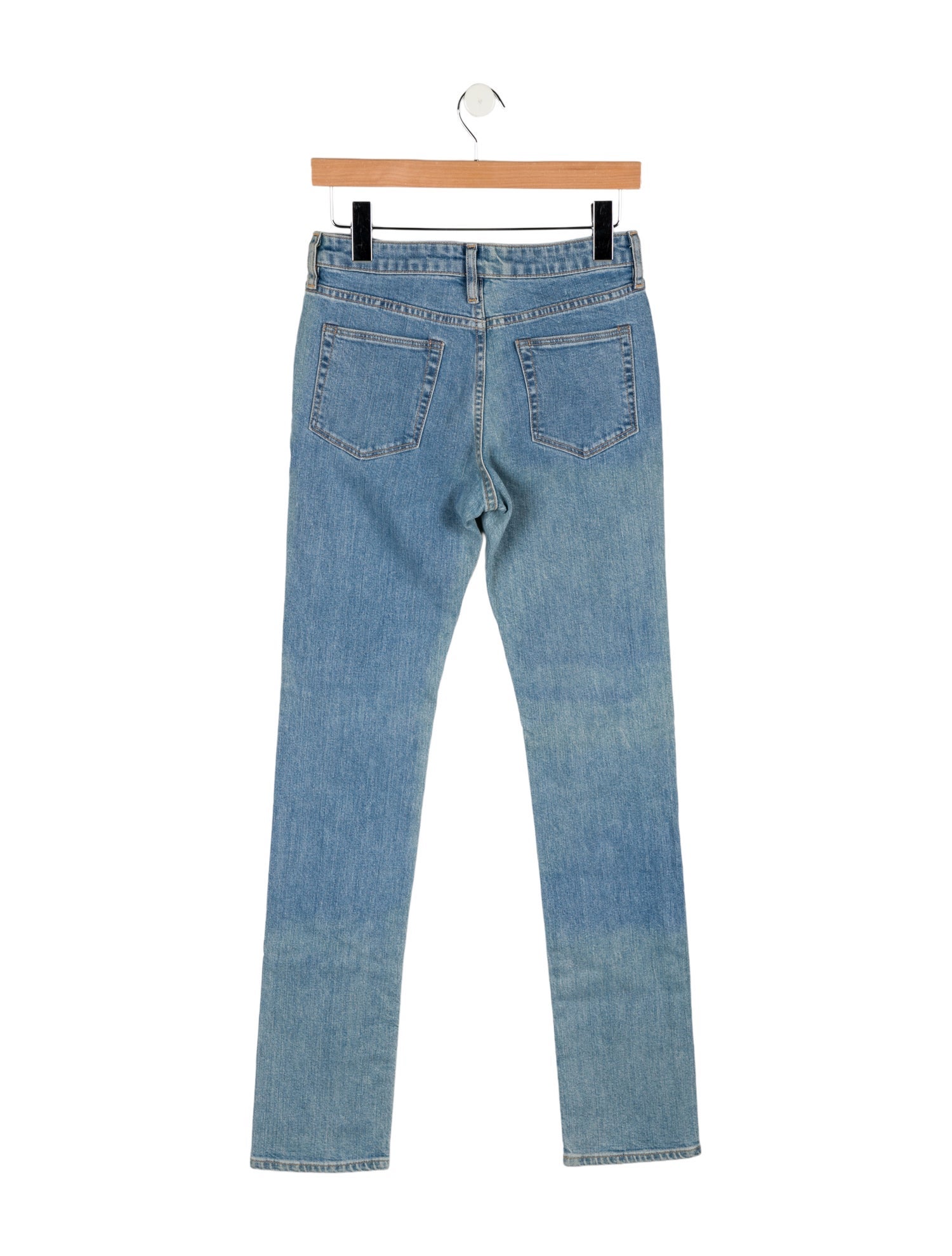 Simon Miller Mid-Rise Straight Leg Jeans