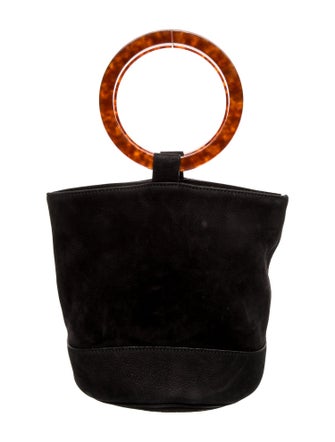 Simon Miller Suede Top Handle Bag