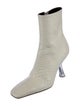 Simon Miller Embossed Leather Printed Sock Boots