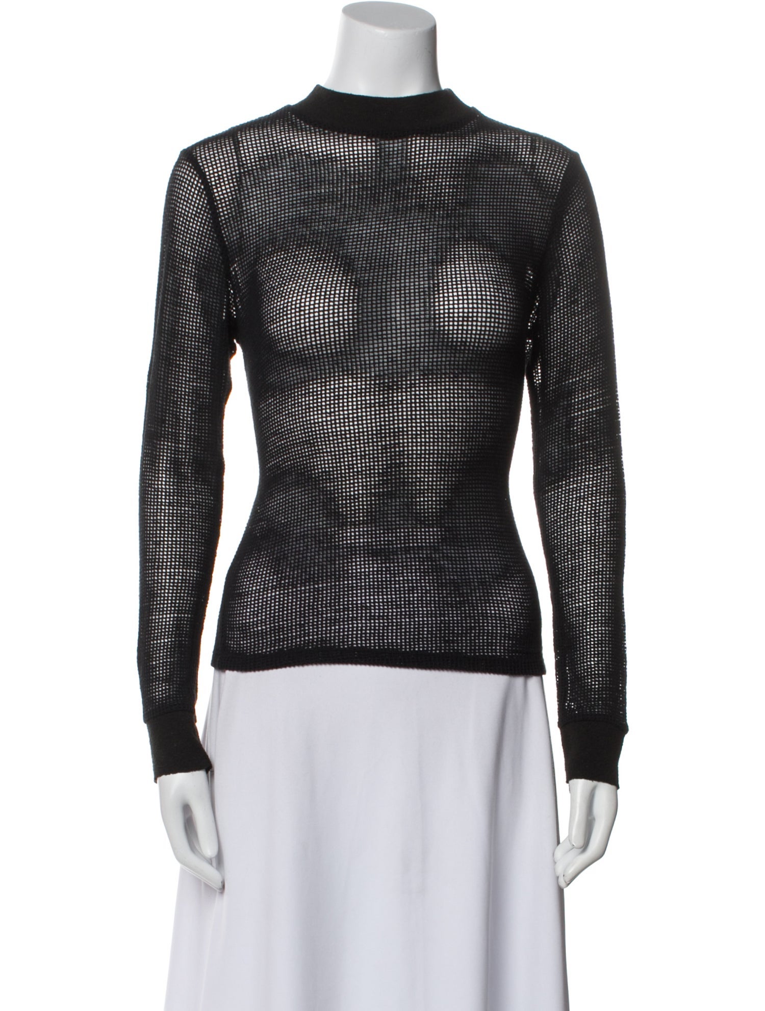 Simon Miller Mock Neck Long Sleeve Top