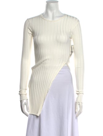 Simon Miller Crew Neck Long Sleeve Top