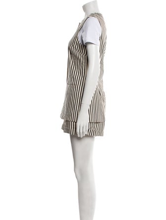 Simon Miller Linen Striped Short Set
