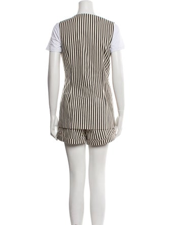 Simon Miller Linen Striped Short Set