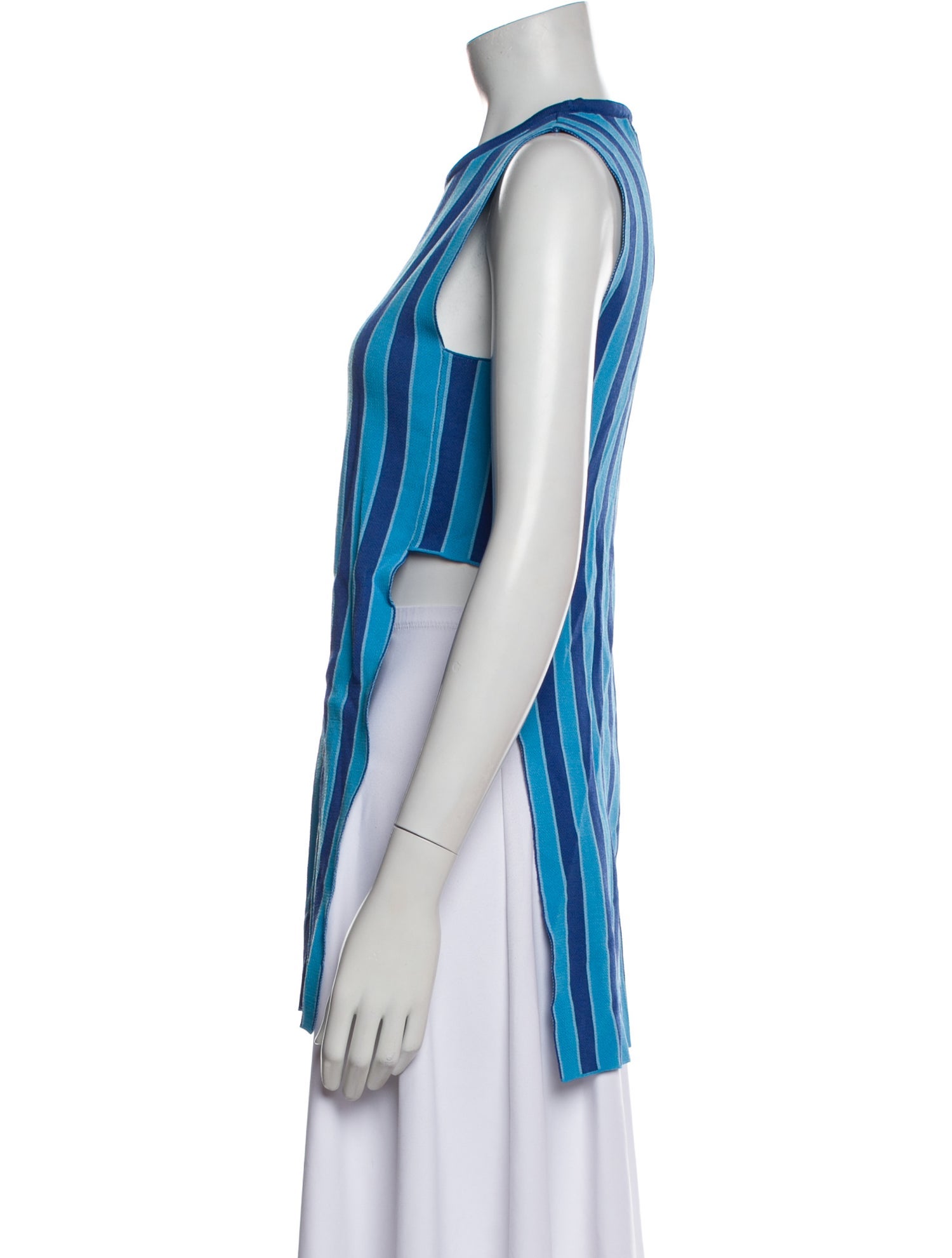 Simon Miller Striped Crew Neck Blouse