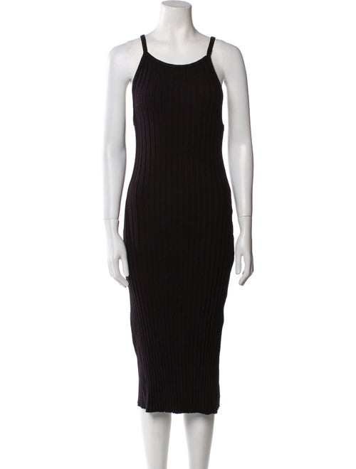 Simon Miller Scoop Neck Midi Length Dress