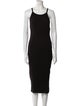 Simon Miller Scoop Neck Midi Length Dress