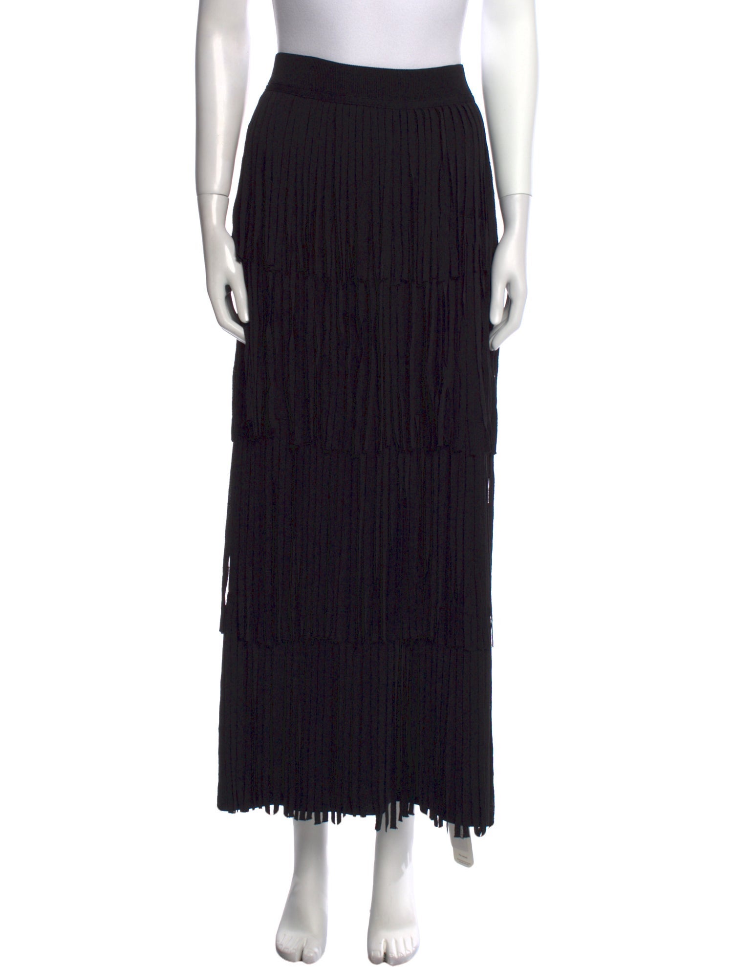 Simon Miller Fringe Trim Accent Midi Length Skirt w/ Tags