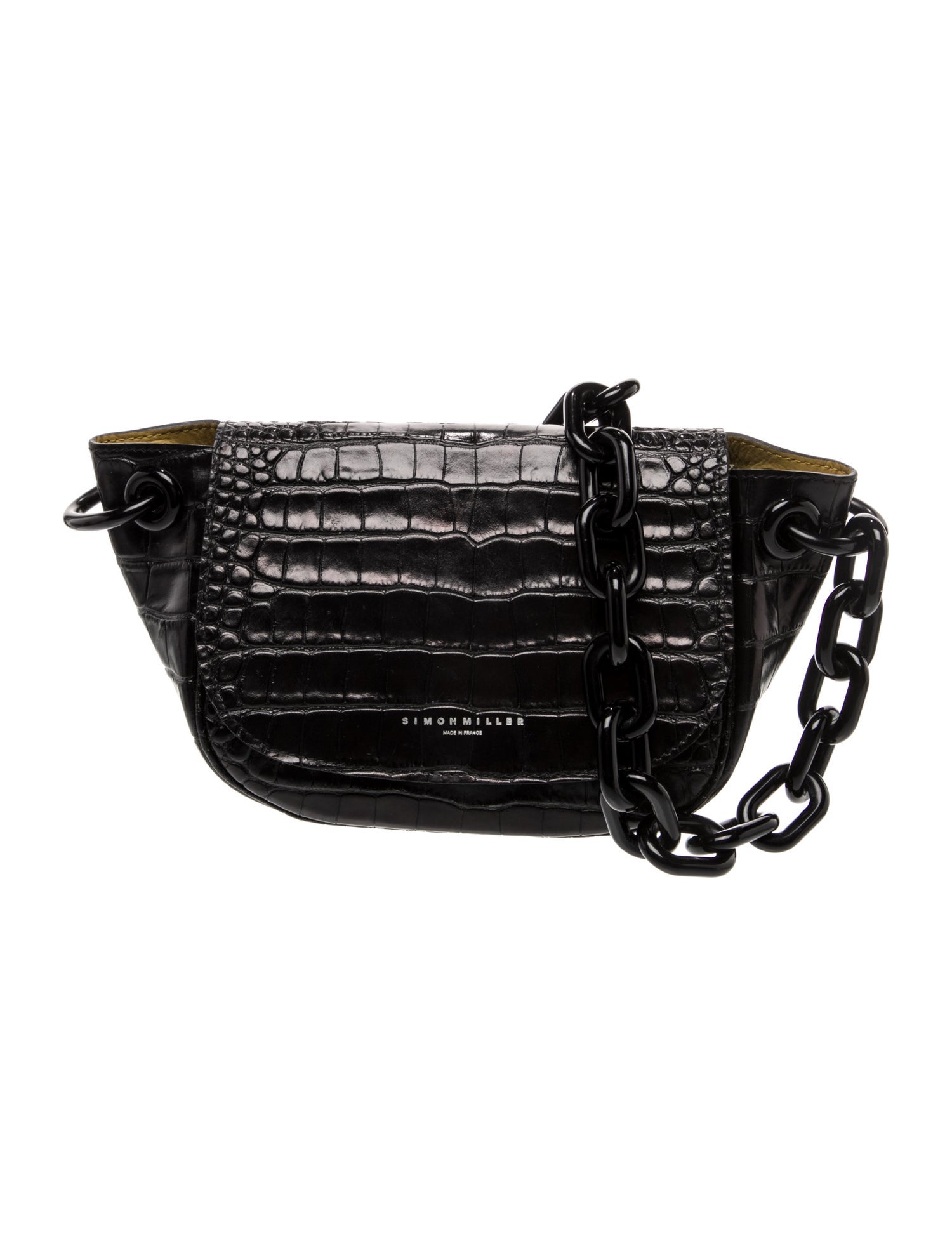 Simon Miller Embossed Leather Shoulder Bag