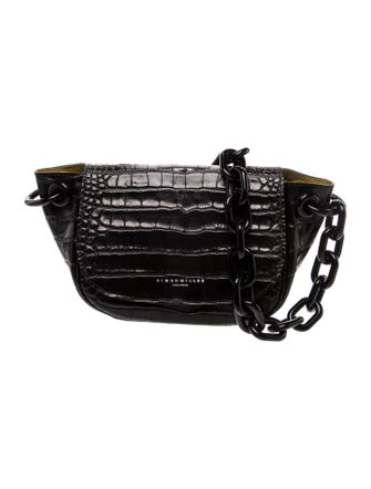Simon Miller Embossed Leather Shoulder Bag