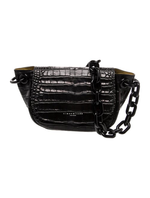 Simon Miller Embossed Leather Shoulder Bag