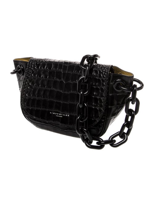 Simon Miller Embossed Leather Shoulder Bag