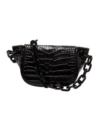 Simon Miller Embossed Leather Shoulder Bag