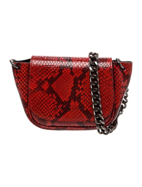 Simon Miller Embossed Leather Minaudière