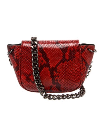 Simon Miller Embossed Leather Minaudière