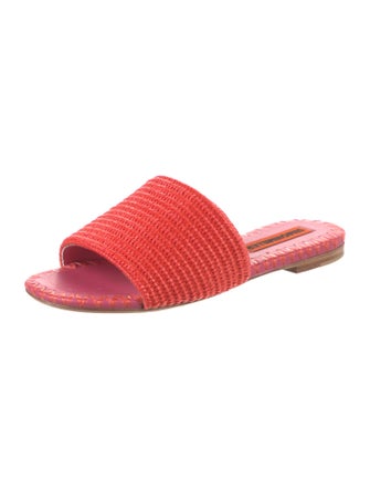 Simon Miller Raffia Slides