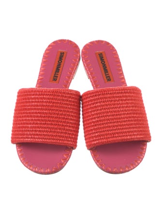 Simon Miller Raffia Slides