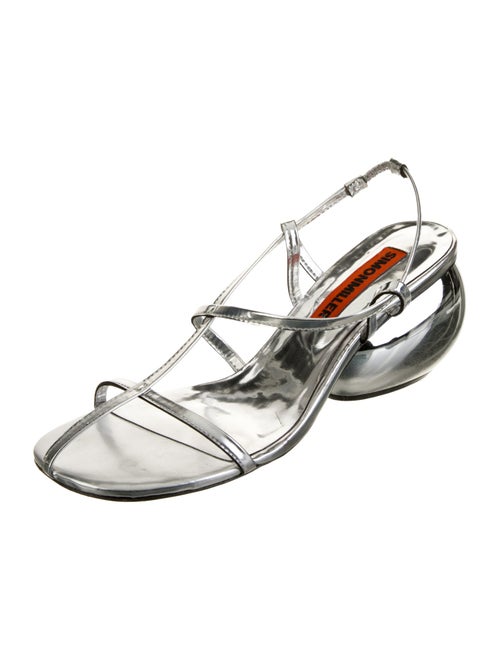 Simon Miller Patent Leather Slingback Sandals