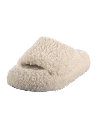 Simon Miller Shearling Slides