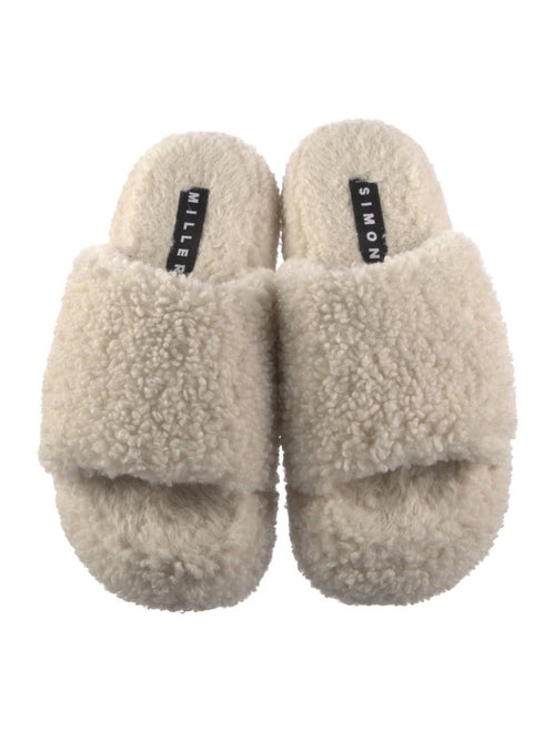 Simon Miller Shearling Slides