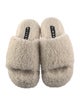 Simon Miller Shearling Slides