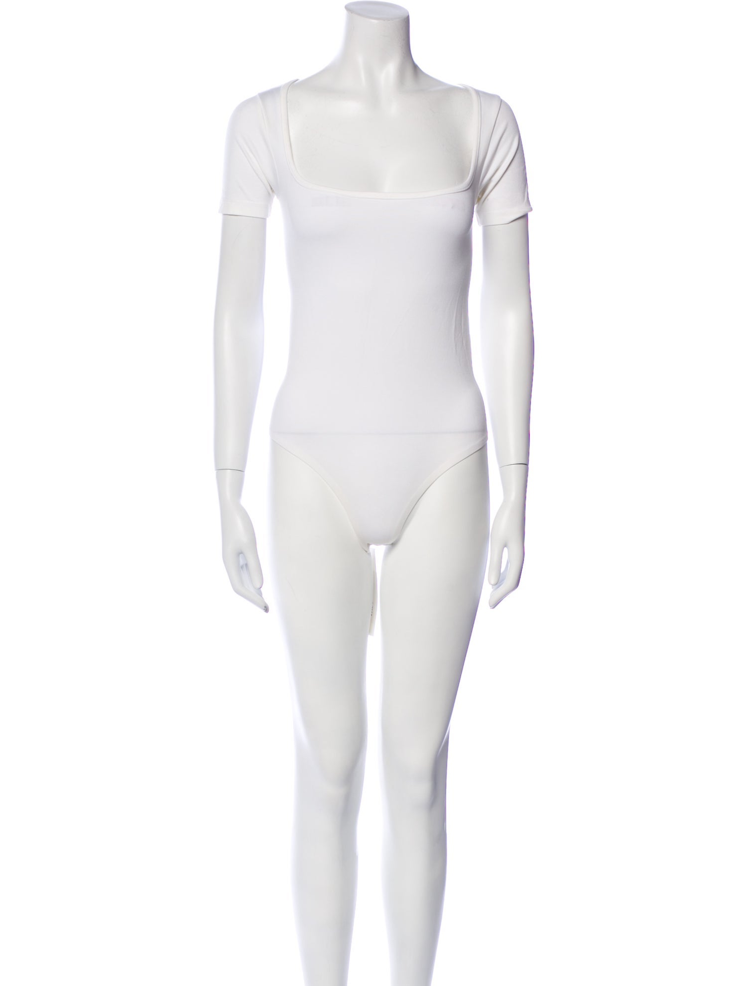 Simon Miller Nylon Square Neckline Bodysuit