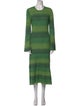 Simon Miller Striped Midi Length Dress